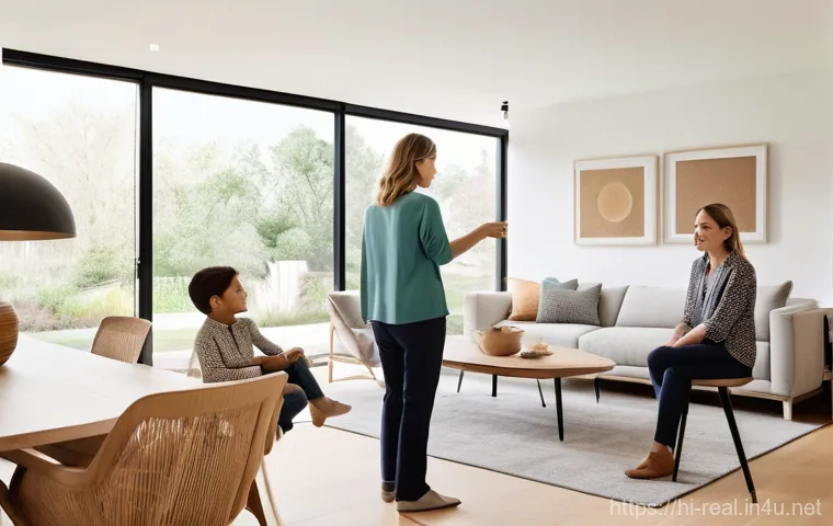 공인중개사와 부동산 정책 변화 대응법 - **Prompt:** "A dynamic female real estate agent, wearing a stylish blazer, stands confidently in a s...