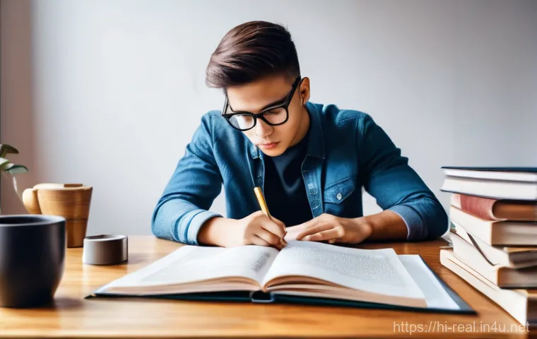 공인중개사 시험 준비를 위한 독서 리스트 - **Prompt for "Foundation Building: Laying a Strong Foundation"**
    "A bright, naturally lit image ...