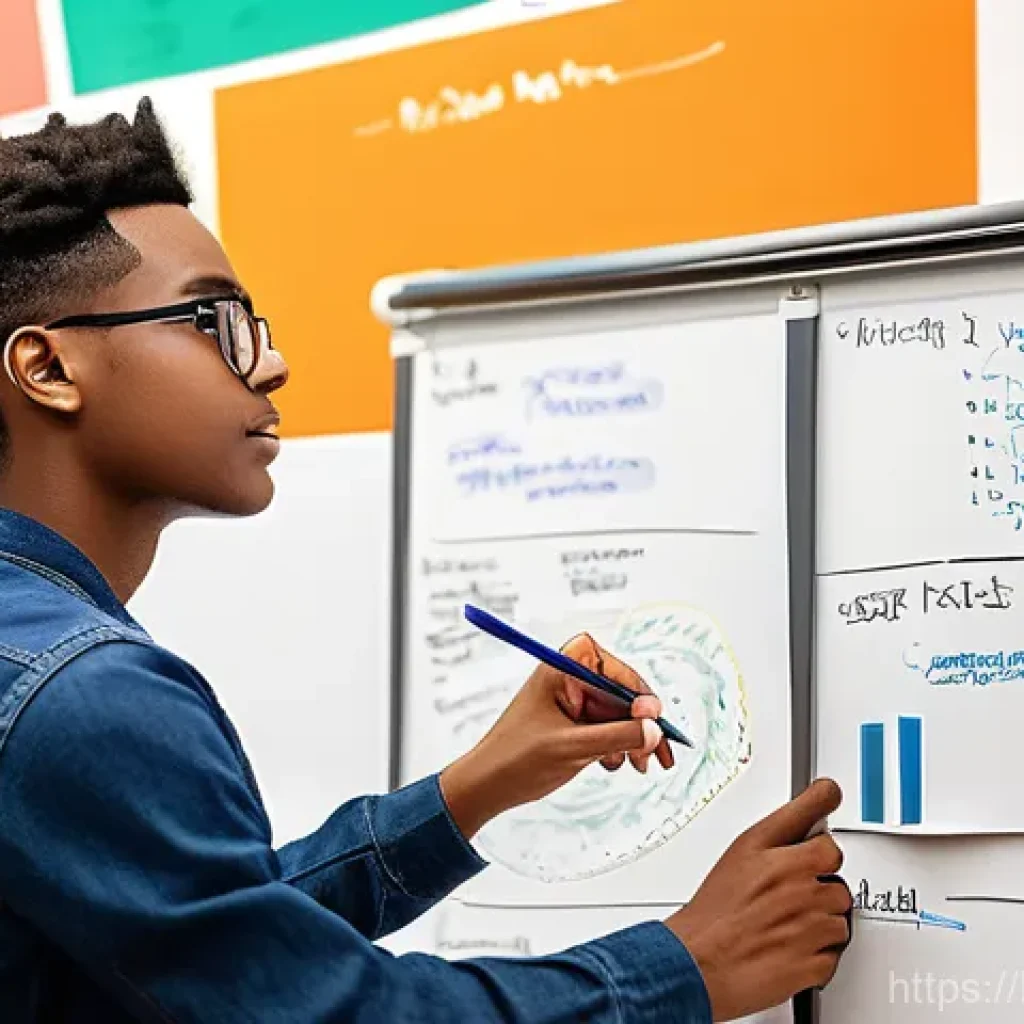 공인중개사 시험 준비를 위한 효과적인 학습법 - **Prompt 1: Smart Studying and Conceptual Understanding**
    A young adult, appearing between 18-25...