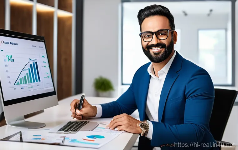 공인중개사와 고객 신뢰를 얻는 방법 - **Prompt:** A warm, inviting, and professional scene depicting a modern female real estate agent, ap...