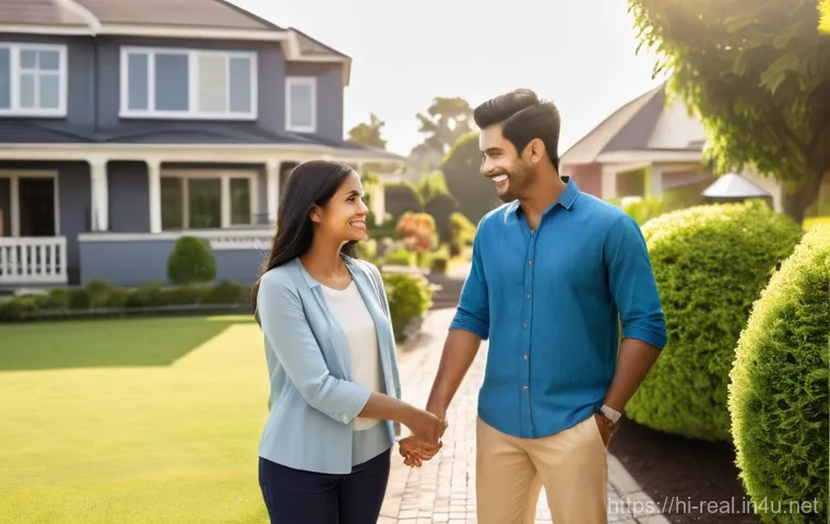 공인중개사 자격증 취득 후 지역 부동산 시장에서의 성공 사례 - **Prompt 1: The Trustworthy Local Expert**
    "A heartwarming and professional scene of a friendly,...