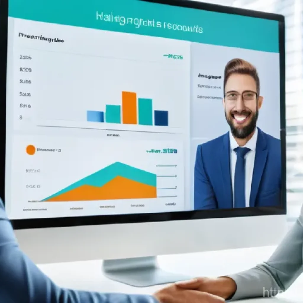 공인중개사 부동산 관련 최신 기술 사례 연구 - **Prompt:** A diverse, professional real estate agent, smiling and gesturing confidently, sits oppos...