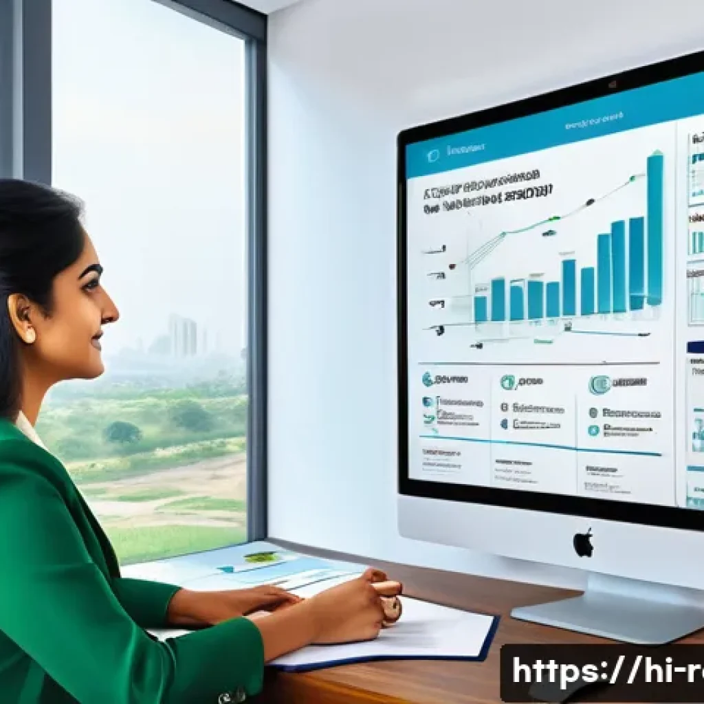 공인중개사 부동산 정책 이해하기 - A detailed and vibrant digital illustration of a modern Indian real estate agent consulting with div...