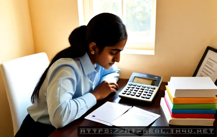 공인중개사 시험에 합격하기 위한 개인 비법 - Photorealistic Indian adult aspiring real estate professional studying at a tidy home desk, focused ...